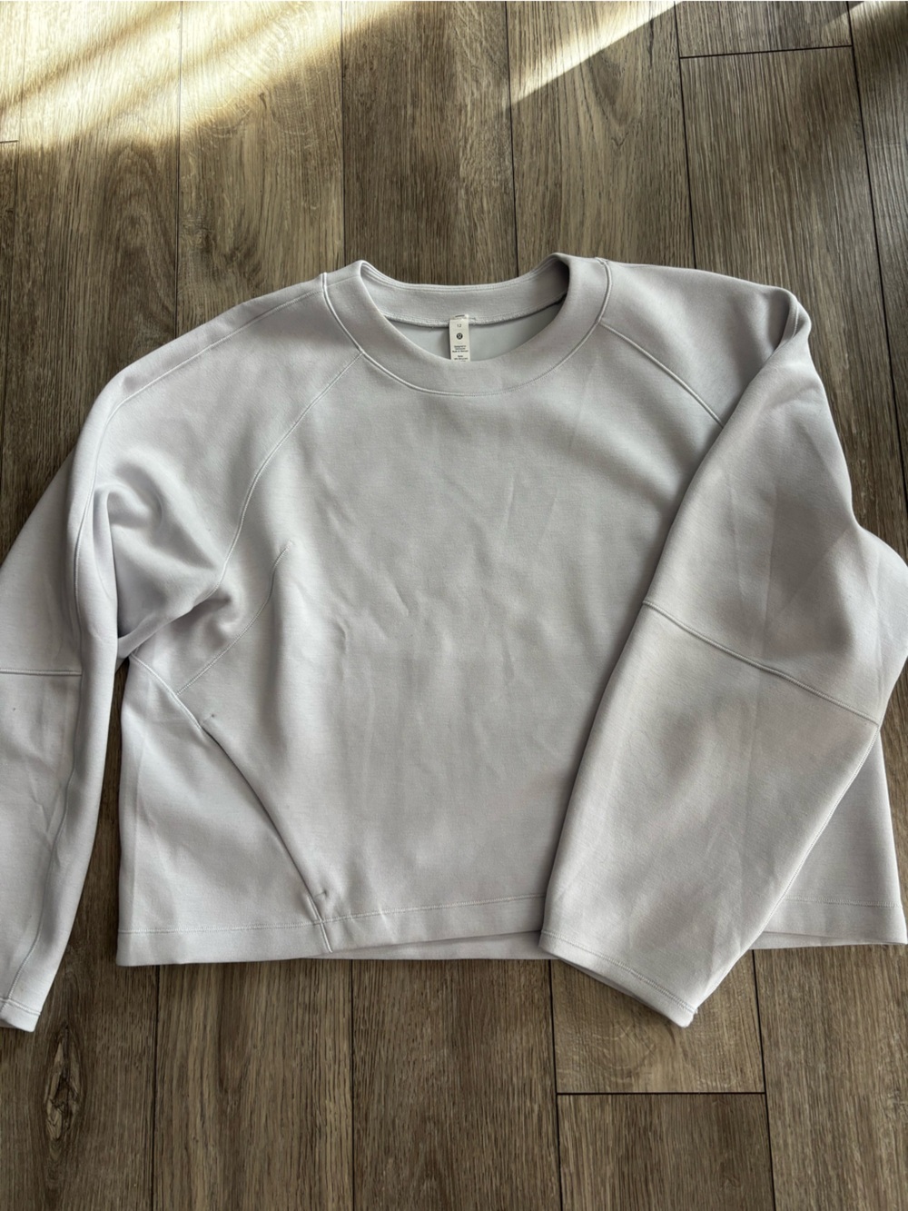 lululemon athletica Women's Crewneck Sweatshirt in Light Gray